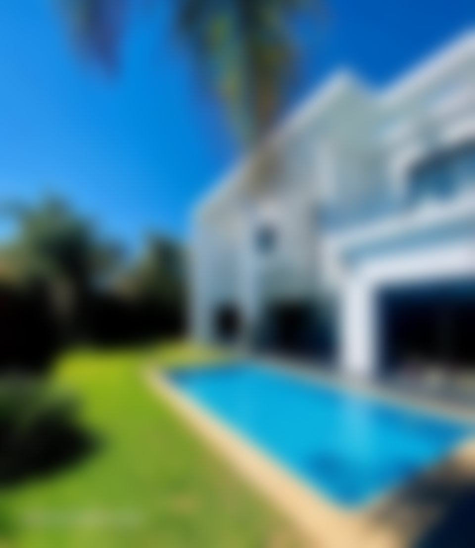 Villa 4 chambres avec piscine, Ville verte Bouskoura