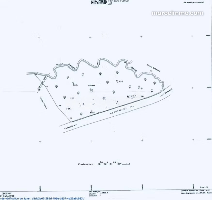 6.7-Hectare Plot on the Amezmiz Road, Marrakech — Marrakesh