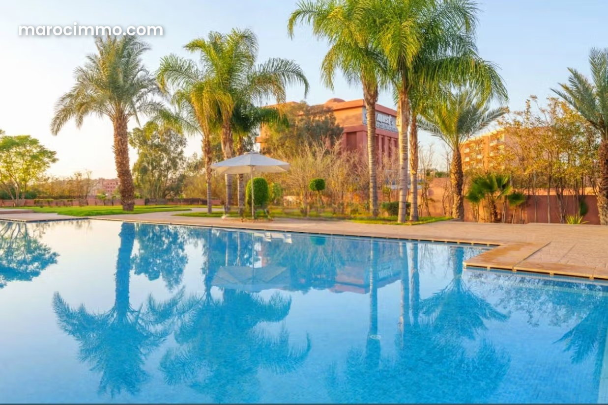 Appartement 290 m² avec piscine et jardin, Hivernage Marrakech — Marrakech