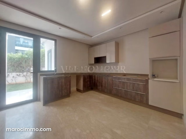 Location magnifique Rez de jardin 4chambres à Bouskoura ville verte — 5