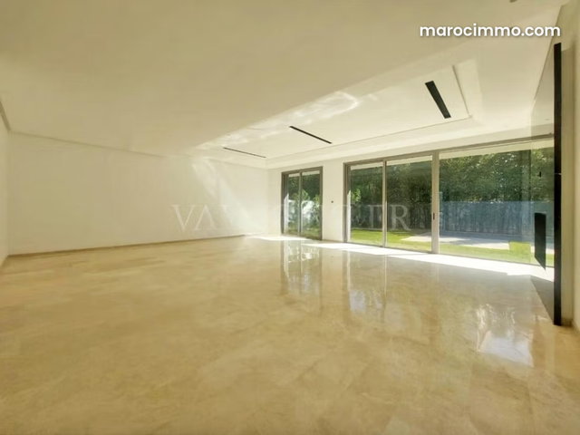 Location villa moderne 4chambres avec piscine à Bouskoura Ville verte — 5