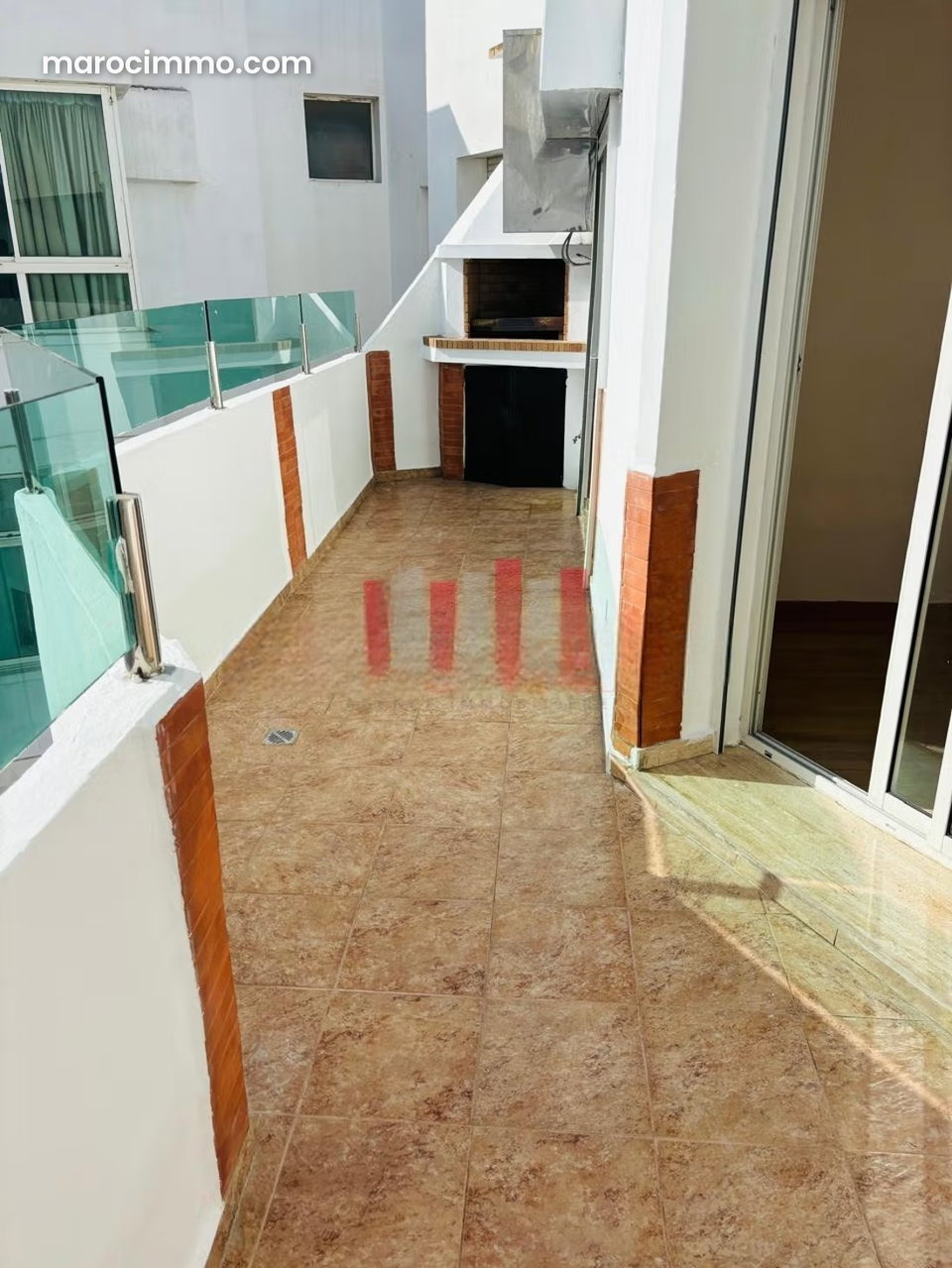 Sans vis a vis terrasse dernier etage