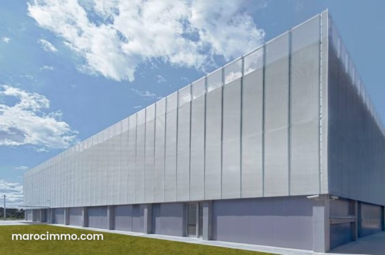 10,000 m² Warehouse with Shed and Offices, Mediouna — Mediouna