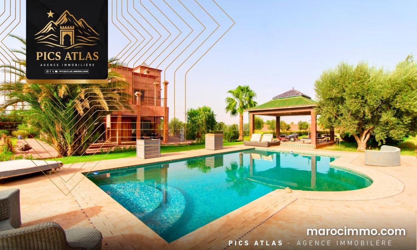 4-Bedroom Villa on 1.3 Hectares, Route de Fès, Marrakech — Marrakesh