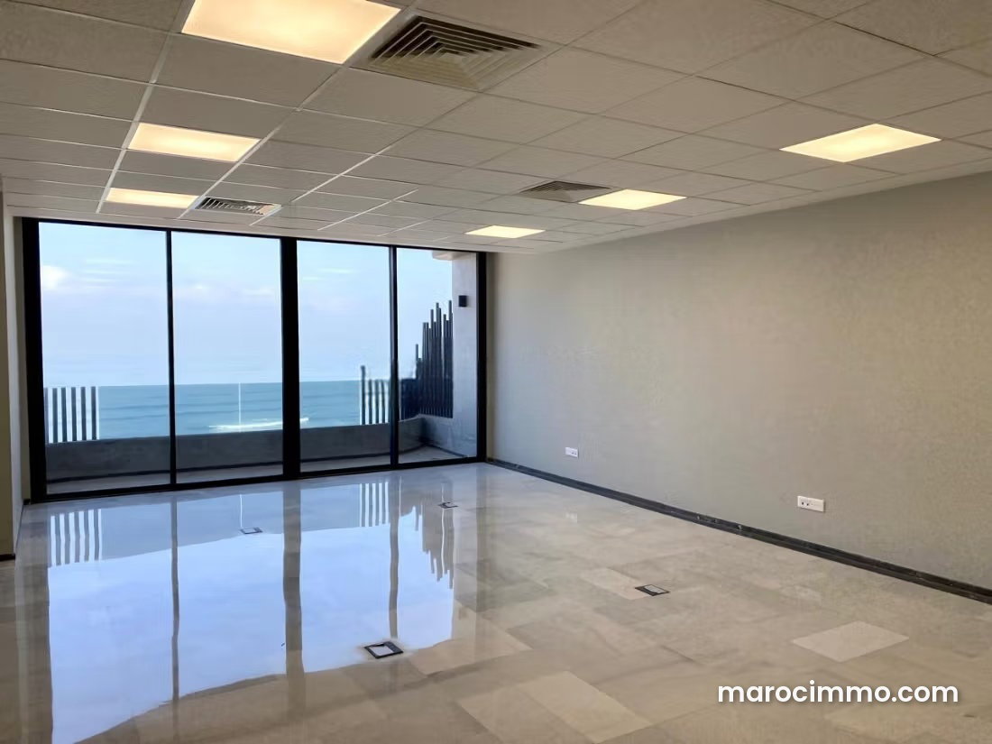 85 sqm Office with Sea View, Bourgogne, Casablanca, 8th Floor — Casablanca