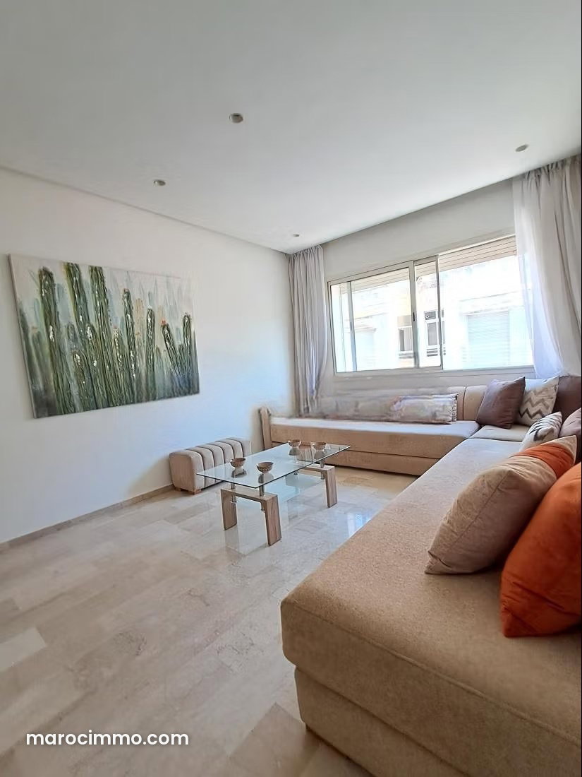 Two-Bedroom Apartment for Rent in Maârif Extension, Casablanca — Casablanca