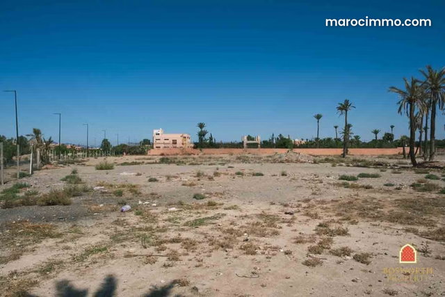 Strategic Palmeraie Building Land Sale Marrakech — 4