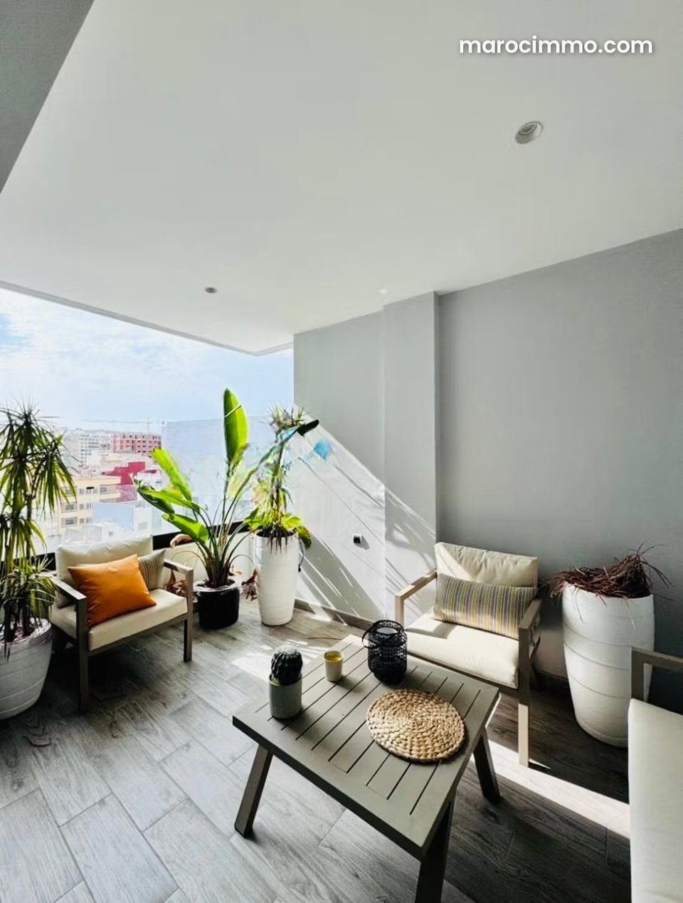 Magnifique appartement non meublé à louer au golf tanger