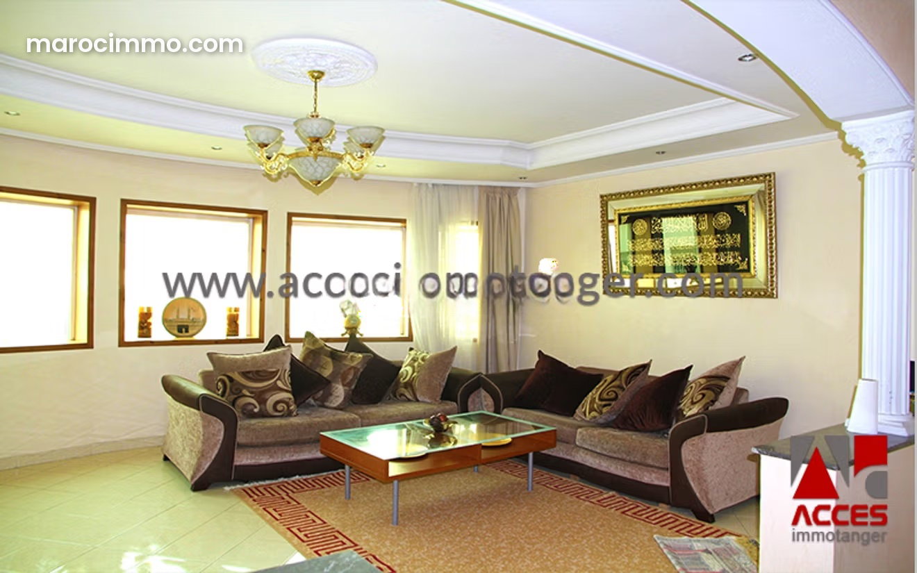 Furnished 4-Room Apartment for Rent in Tangier's Castilla Neighborhood — Tangier
