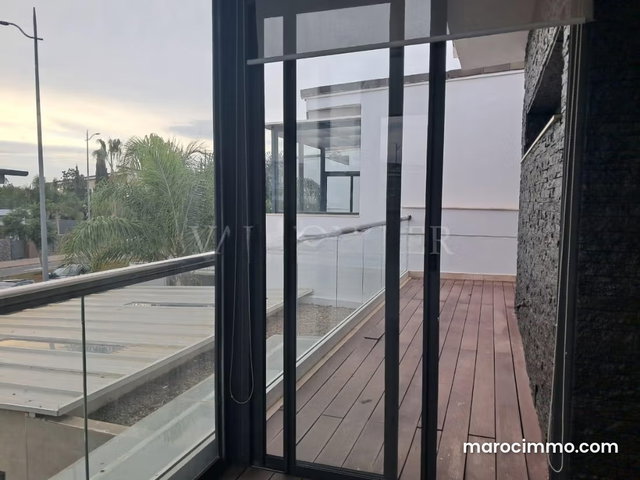 Location villa 3chambres avec piscine Bouskoura, Casablanca — 4
