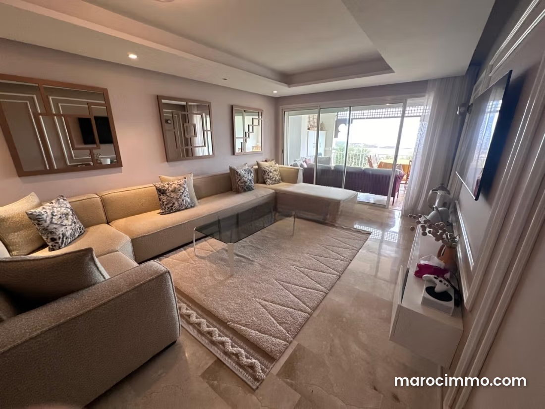 Garden-Level Apartment with Sea View in Bouznika Oued Cherrat — Bouznika