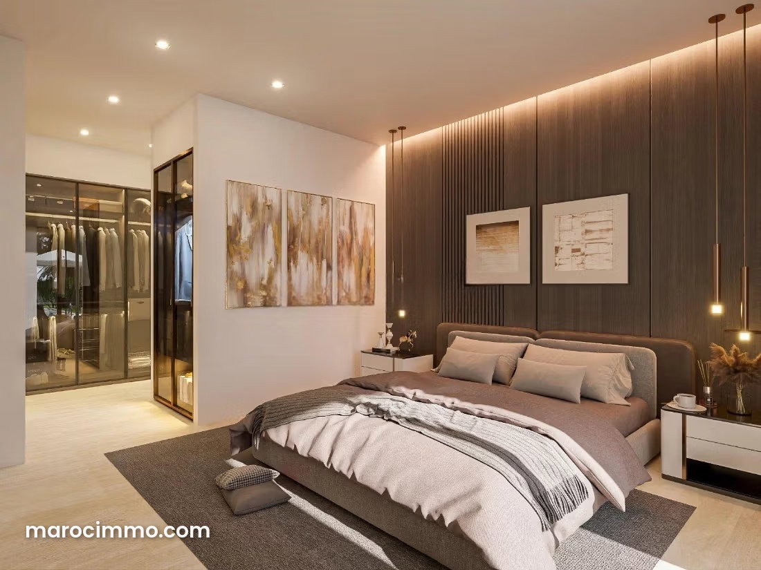 Villa neuve 405 m², jardin 2048 m² et piscine, Route de Ouarzazate — Marrakech