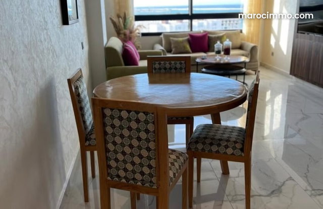 Appartement a louer a tanger vue mer avec terrasse — 2