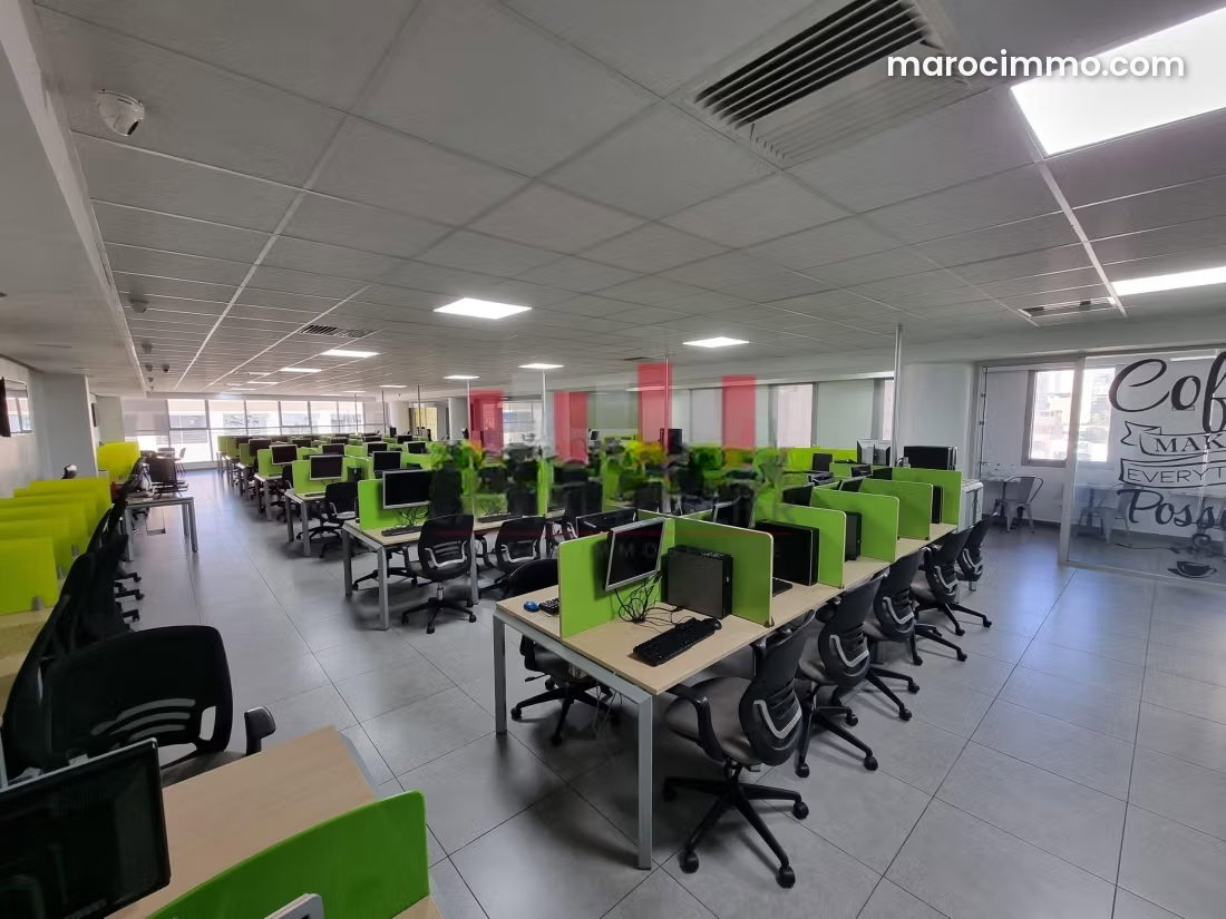 Fully Equipped 365 sqm Office, Palmier, Casablanca — Casablanca