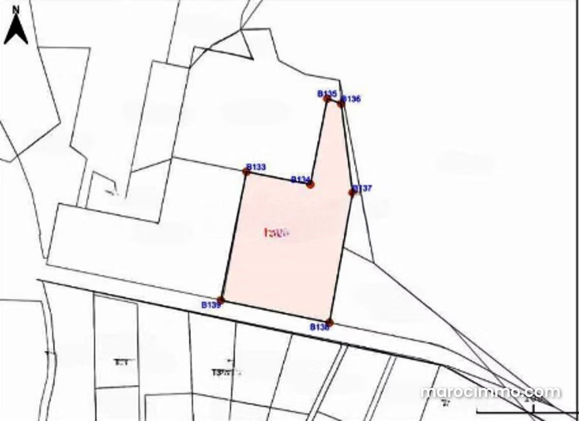 Terrain 5,3 ha constructible Route d'Ourika Marrakech — Marrakech