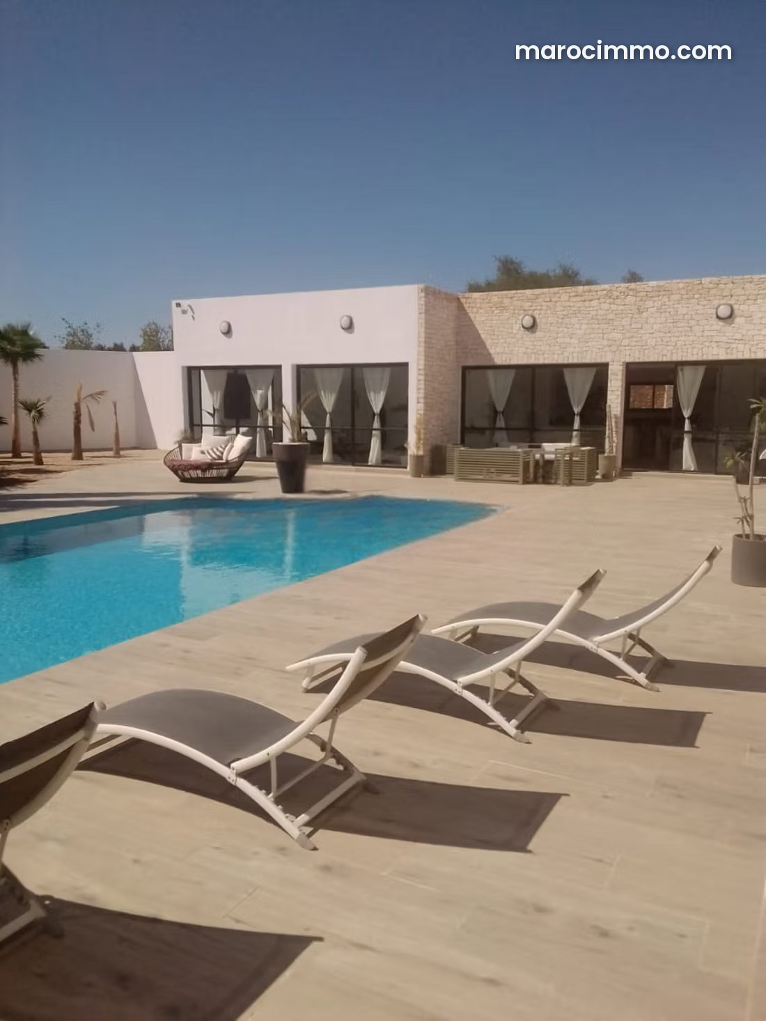 Villa 5 chambres avec piscine, Route de Marrakech, Essaouira — Essaouira