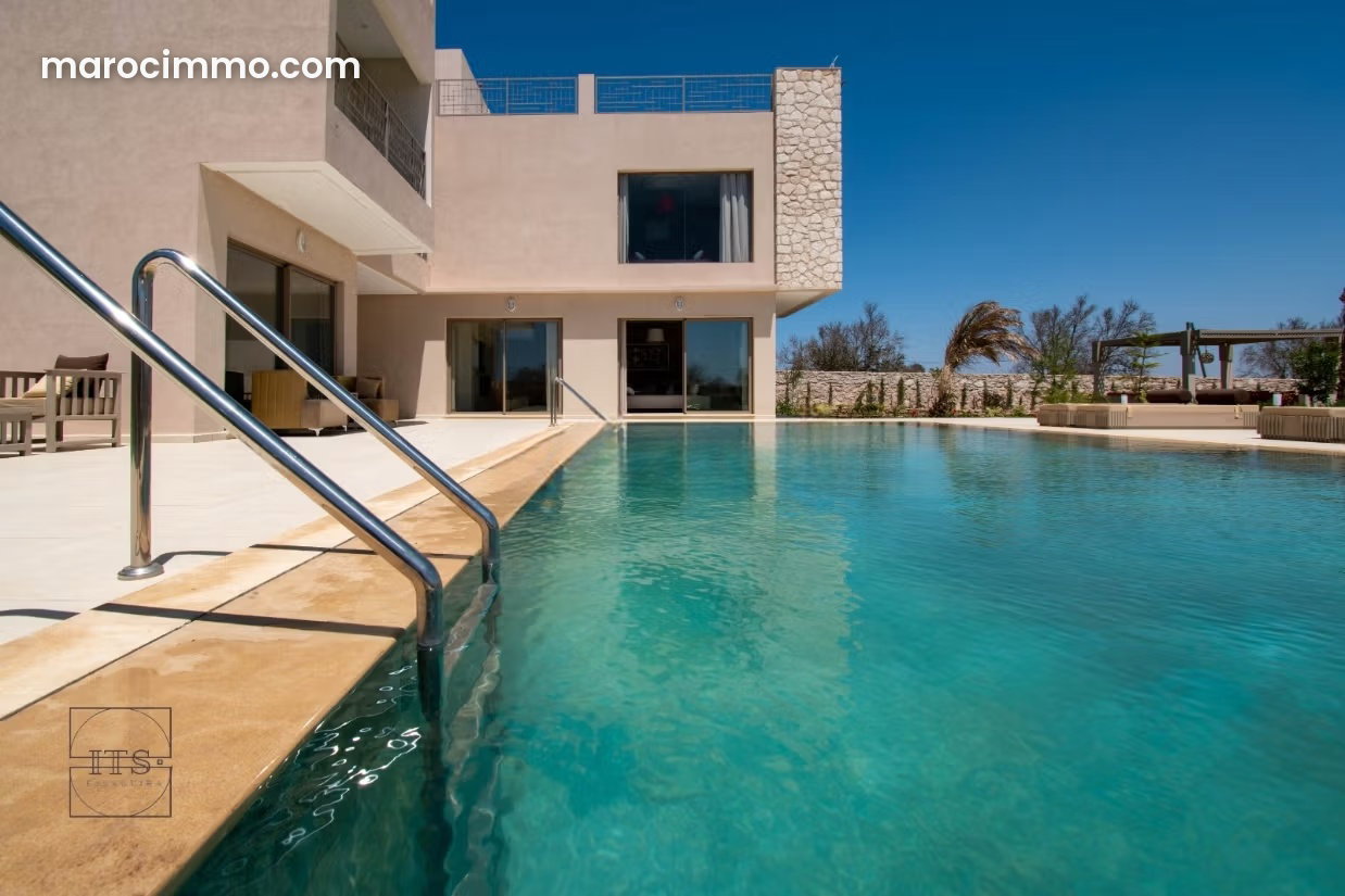 Villa 2200 m² avec piscine et vue forêt, Essaouira — Essaouira
