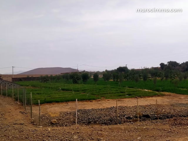 Jolie ferme à vendre à Route Casablanca. Surface totale 2000 m² — Marrakech