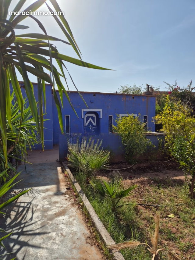 Route de Fès km22, villa neuve de 130 m2 et une villa beldi sur terrain de 1200 m2 en melkia — 4