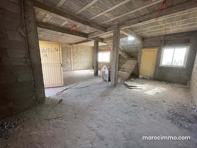 Villa gros oeuvre a vendre 164m2 semi fini a farah — 2