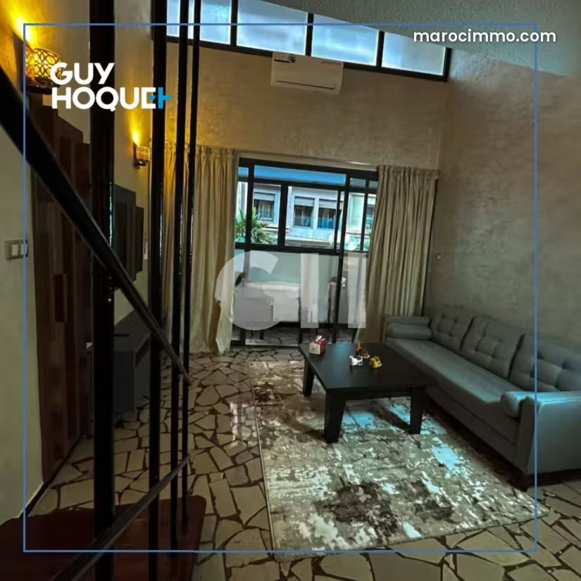 Appartement meublé 74 m², 2 chambres, Belvédère Casablanca — Casablanca