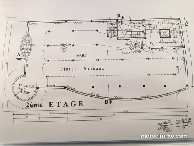 Immeuble usage bureaux de 1 700 m² sur Agdal — 4