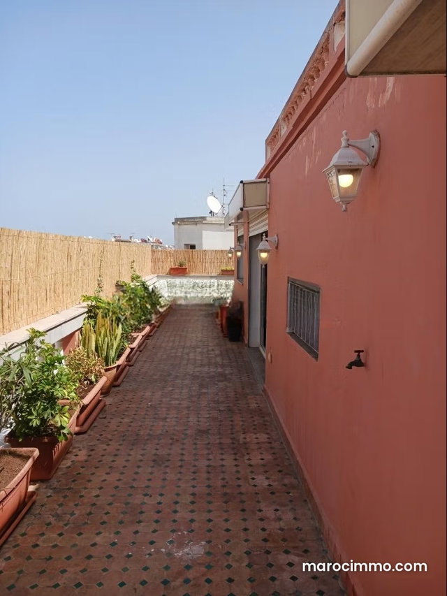 Meublé Moderne avec Terrasse de 45m² — 2