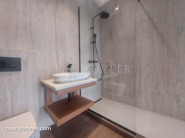 Beautiful empty villa for rent 420m2 with California pool, Casablanca — 5