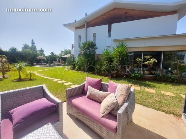 Vente villa 780m2 moderne 4chambres avec piscine, Bouskoura — 3