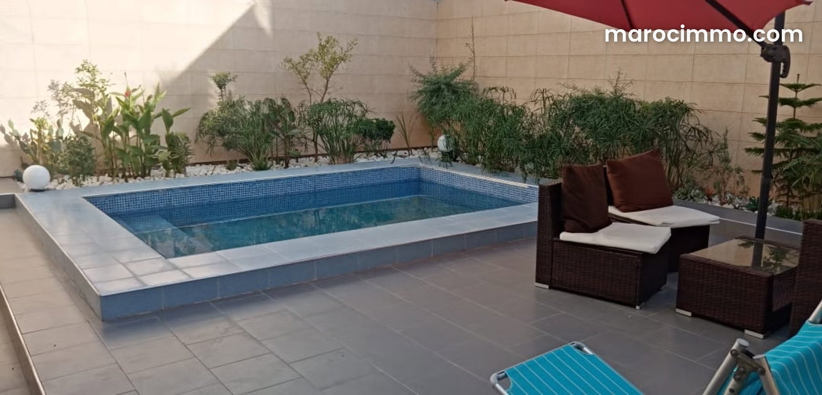 5-Bedroom Villa with Pool and Garden in Dar Bouazza — Dar Bouazza