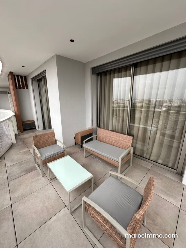 Très bel appartement en location à Casablanca Finance City. 2 pièces confortables. Meublé — 2