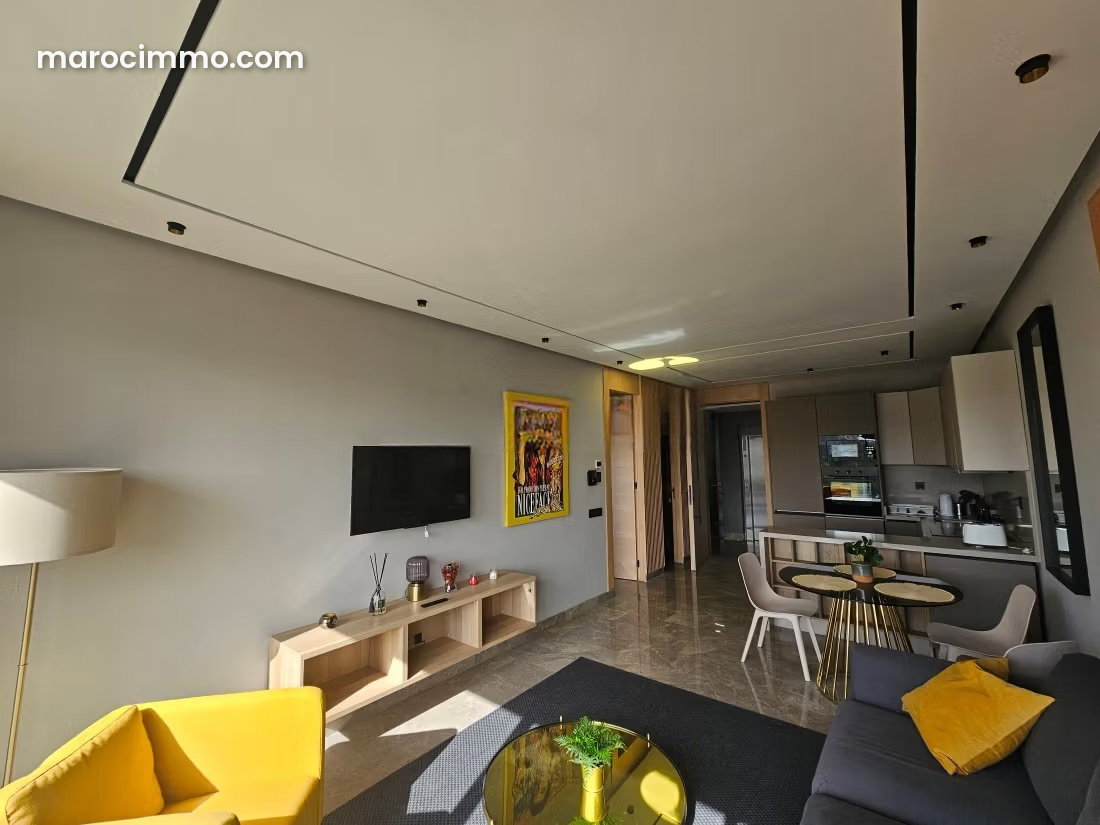 Appartement meublé 51 m² à louer à Aïn Diab Casablanca — Casablanca