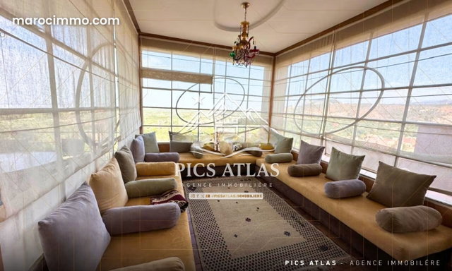 Villa meublée titrée à vendre avec permis de maison d’hôtes et restaurant à Route de l'ourika — 5