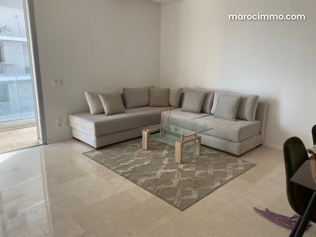 Furnished apartment with terrace for rent in CFC Casablanca — Casablanca
