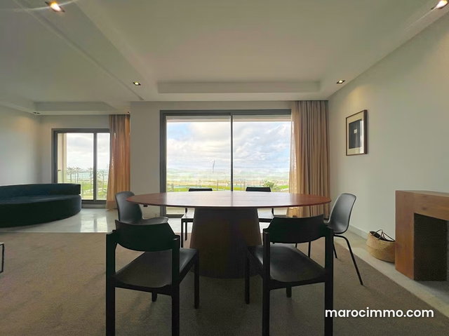 Beautiful apartment for rent, furnished with panoramic sea and mosque Hassan II views — 5