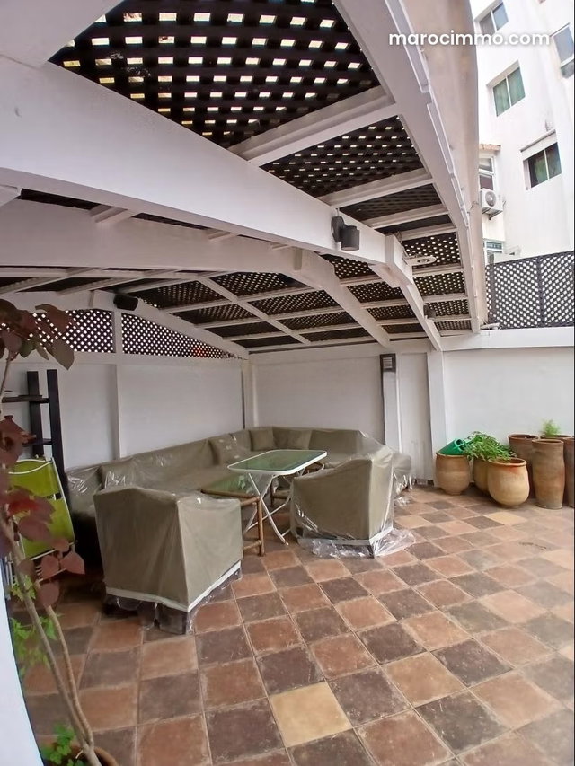 Palmier. École molière. Appartement 230m2. Terrasse 70m2. Location Meublé — 4