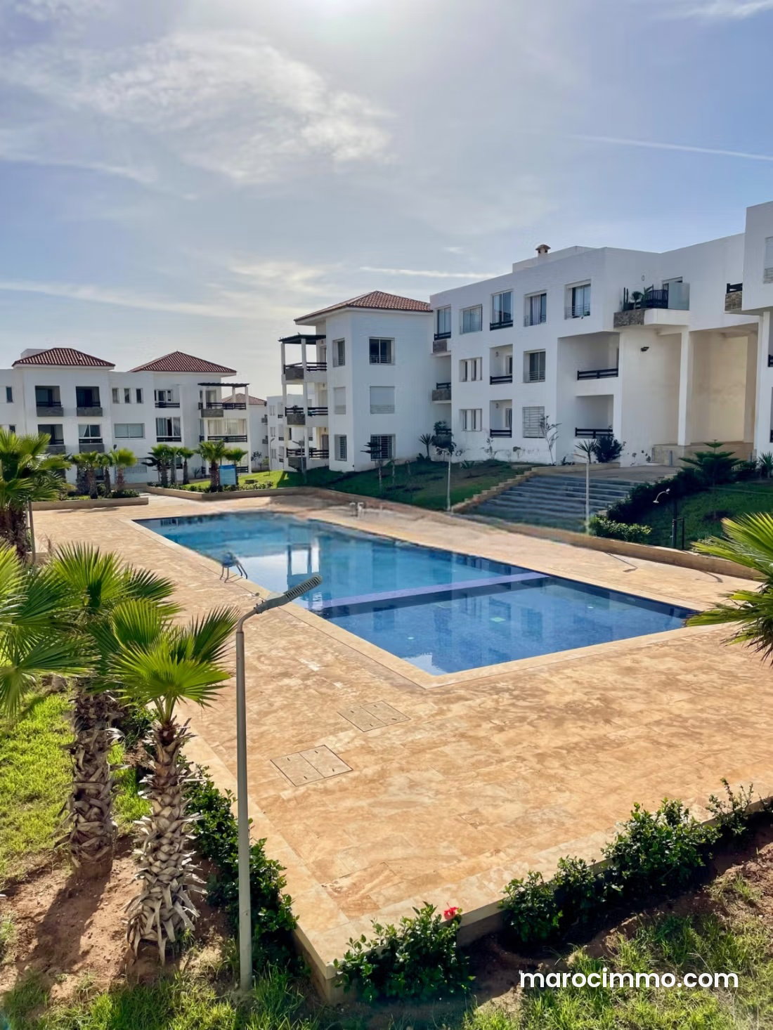 Appartement 128 m² face à l'océan, El Mansouria, à louer — El Mansouria
