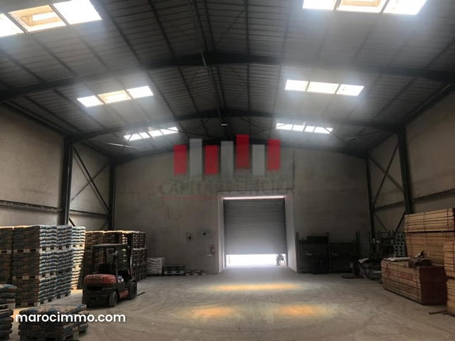 Usine industrielle de 900 m de surface utile R 2 a la location zone industrielle sidi maarouf — 5