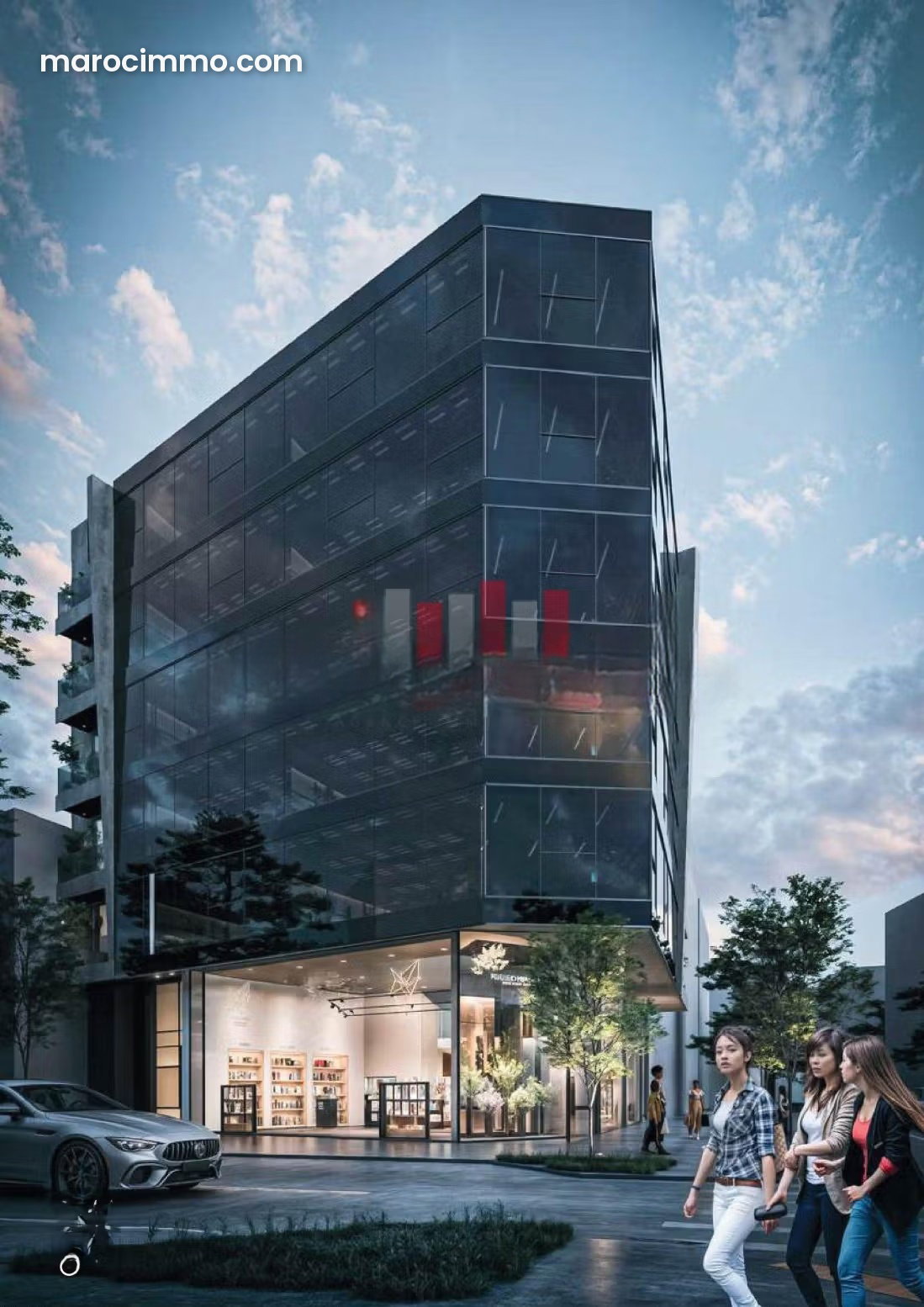Immeuble de bureaux 1850 m², Riviera, Casablanca — Casablanca