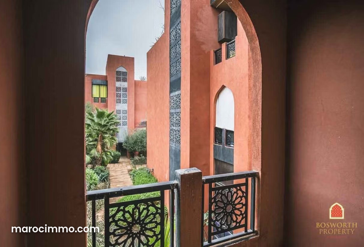 Apartment with Swimming Pool on the Casablanca Road, Marrakech — Marrakesh