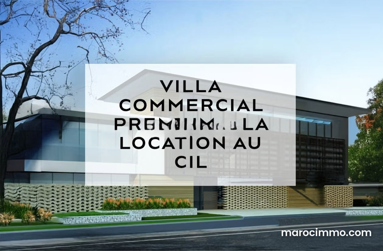 500 m² House for Rent in C.I.L, Casablanca: 6 Bedrooms, Garden — Casablanca
