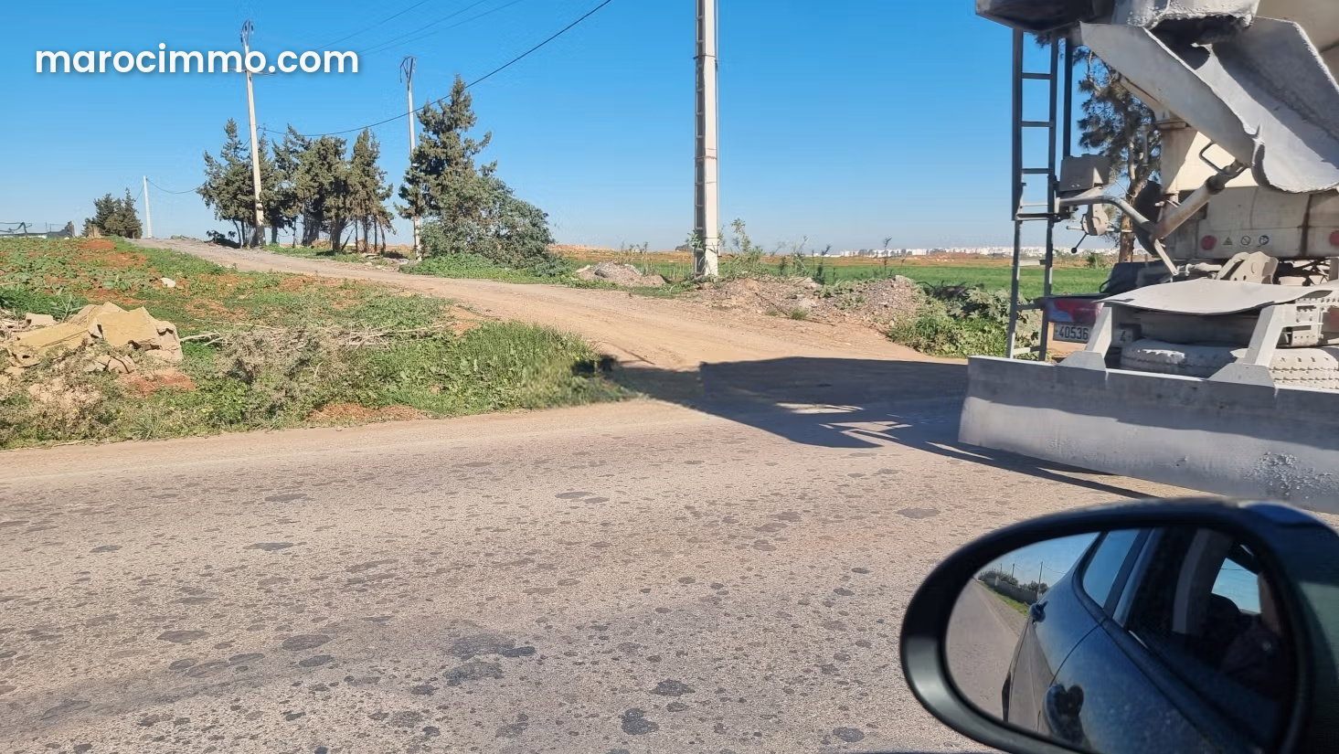 Terrain industriel à vendre à Tamesna parcelles disponibles — Tamesna