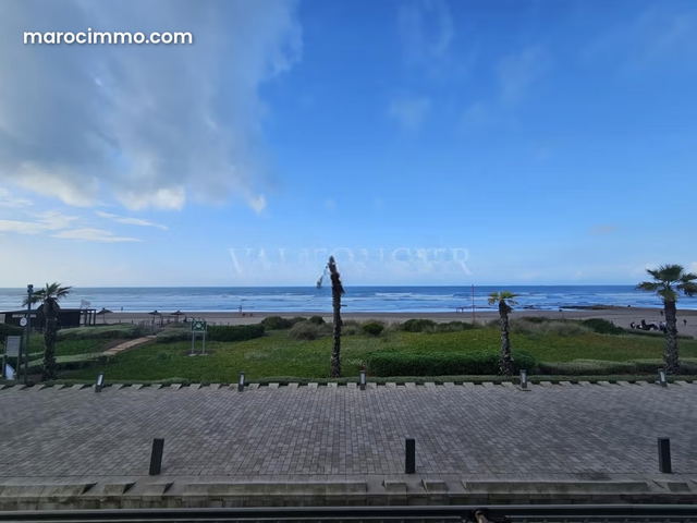 Location appartement 2chambres vue mer latérale Ain Diab, Casablanca — Casablanca