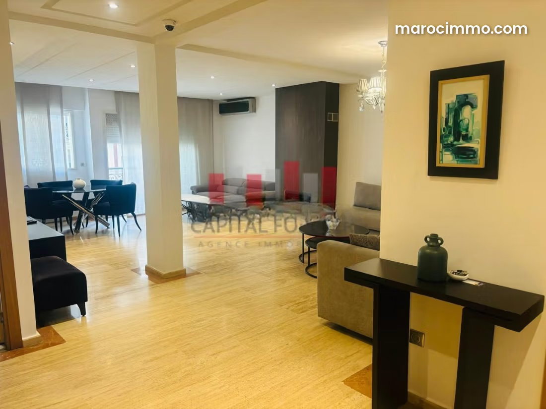 Appartement meublé 149 m² à louer à Racine Casablanca — Casablanca