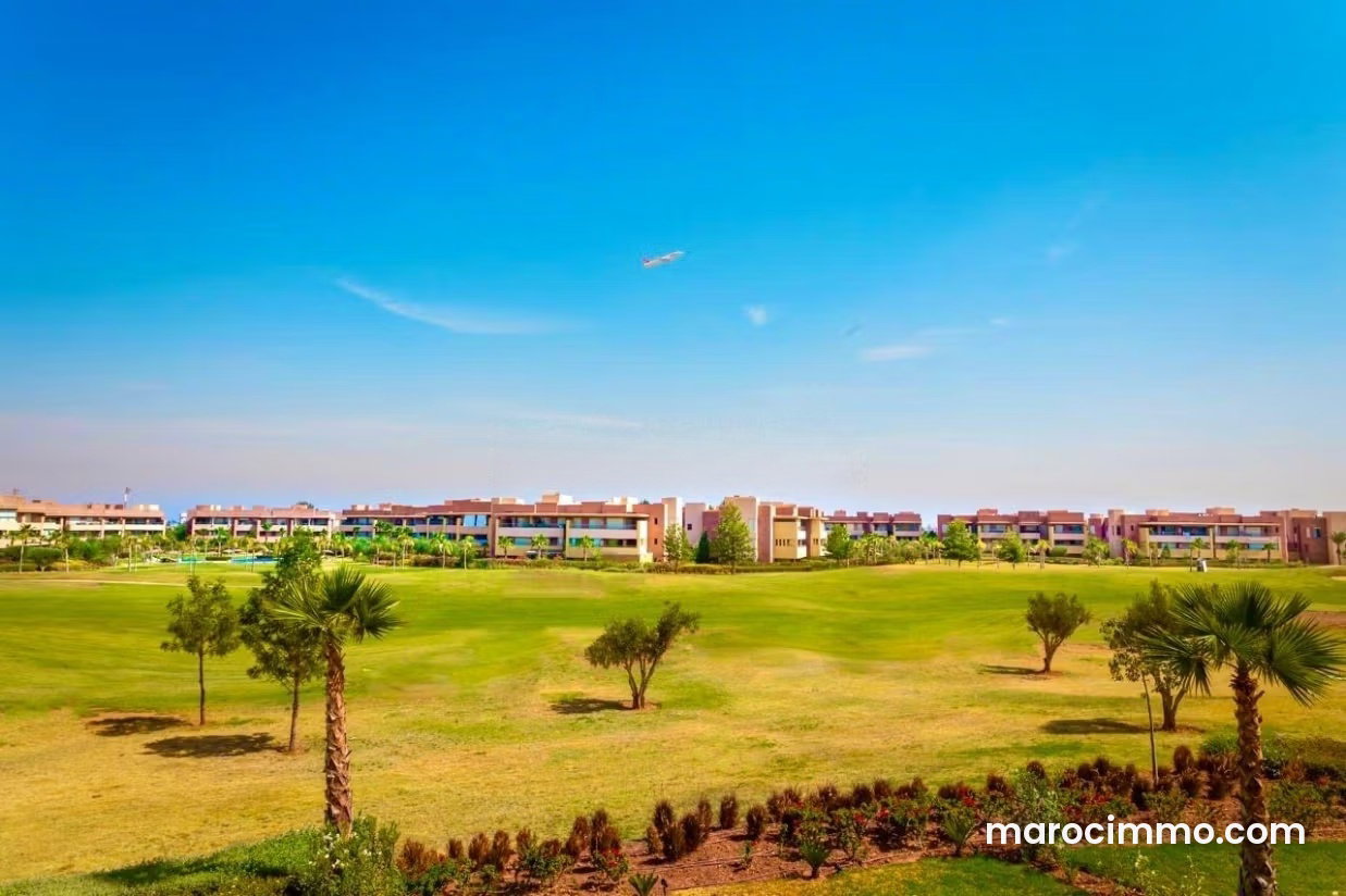 485 m² Plot on the Tahanaoute Road in Marrakech with Golf Views — Marrakesh