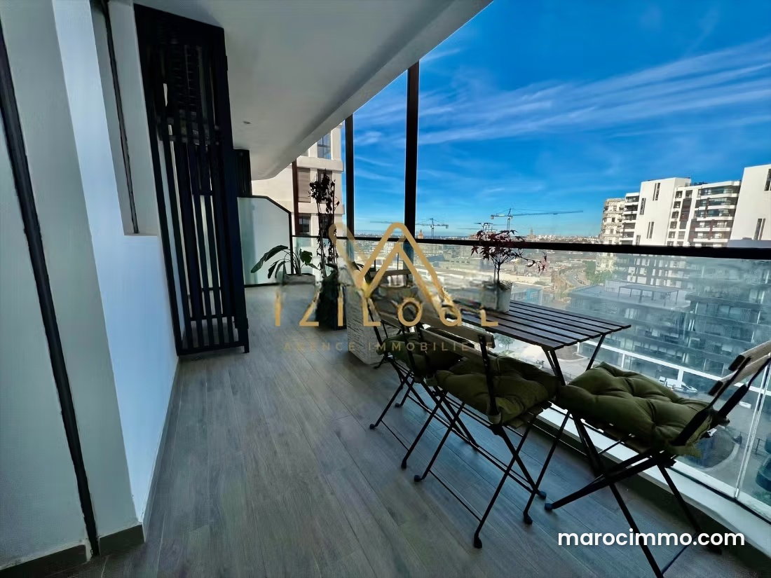 Furnished 65 sqm Apartment, 1 Bedroom, Casablanca Finance City — Casablanca