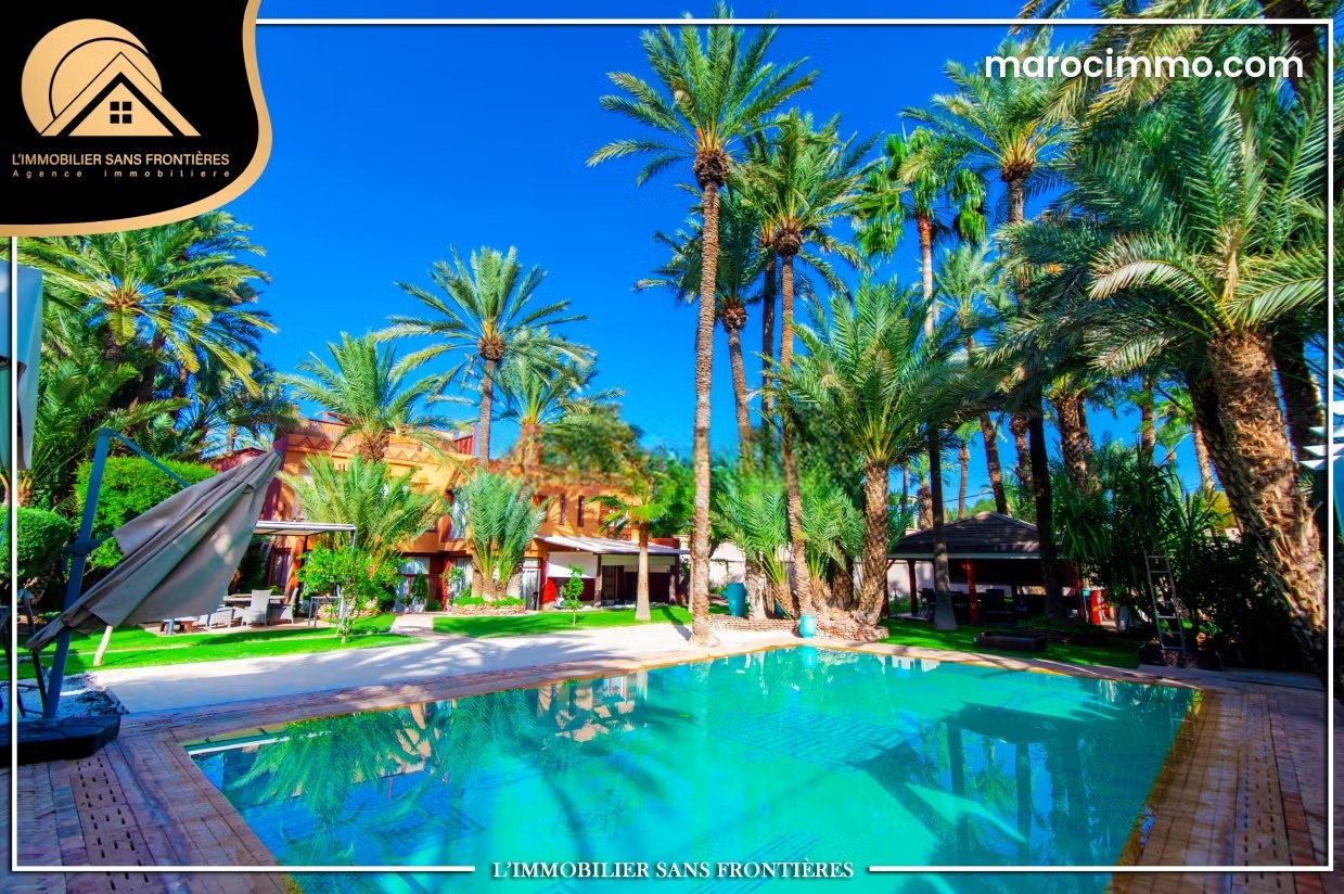 2,300 m² Villa with Spa and Swimming Pool, Hay Targa, Marrakech — Marrakesh