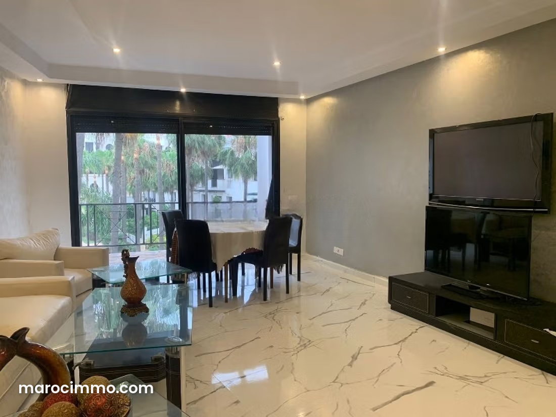 175 sqm Furnished Apartment with Swimming Pool, Aïn Diab, Casablanca — Casablanca