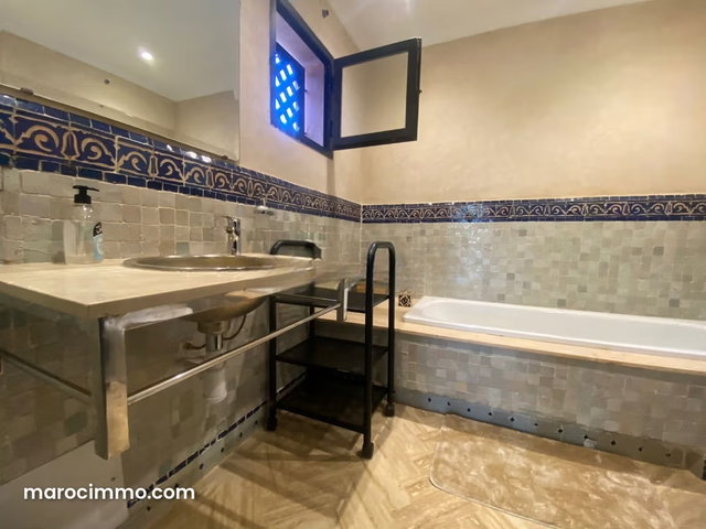 Location d'un appartement à Route de Fez. 2 chambres agréables. Meublé — 5