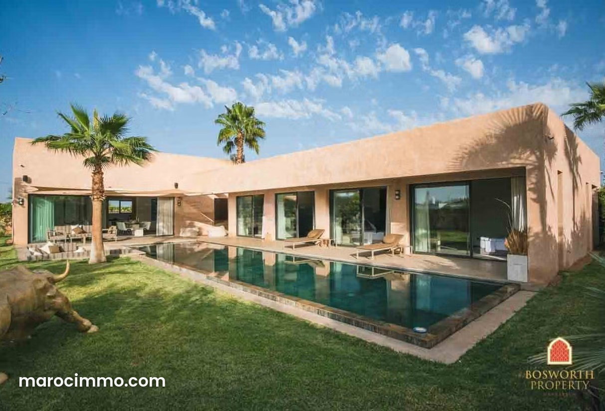Villa 4 chambres avec vue Atlas, Route d'Ourika, Marrakech — Marrakech
